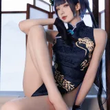 封疆疆v《碧蓝档案 妃咲》主题写真：34张全套美图