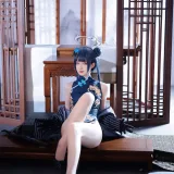 封疆疆v《碧蓝档案 妃咲》主题写真：34张全套美图