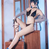 封疆疆v《碧蓝档案 妃咲 泳装》主题写真：30张全套美图