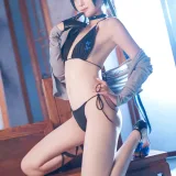 封疆疆v《碧蓝档案 妃咲 泳装》主题写真：30张全套美图