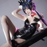 封疆疆v《碧蓝档案 妃咲 兔女郎》主题写真：30张全套美图