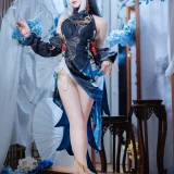 封疆疆v《申鹤海灯节》主题写真：40张全套美图