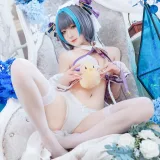封疆疆v《柴郡》主题写真：38张全套美图