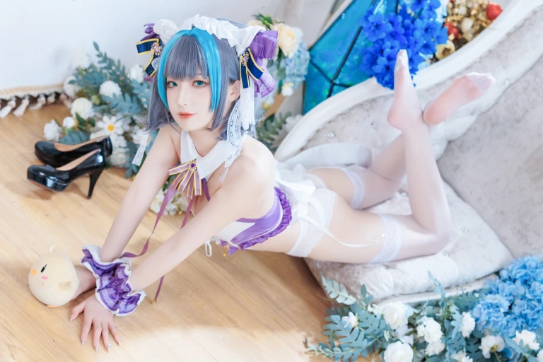 封疆疆v《柴郡》主题写真：38张全套美图