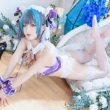 封疆疆v《柴郡》主题写真：38张全套美图