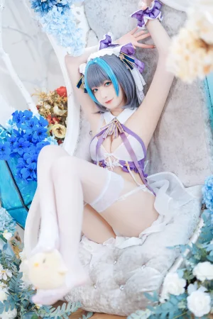 封疆疆v《柴郡》主题写真：38张全套美图