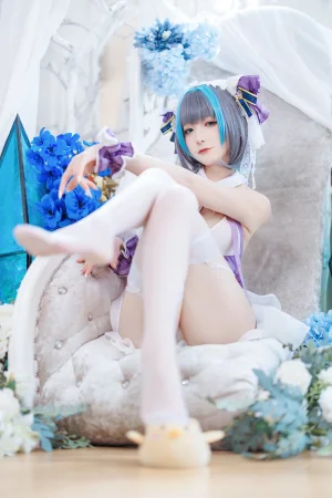 封疆疆v《柴郡》主题写真：38张全套美图