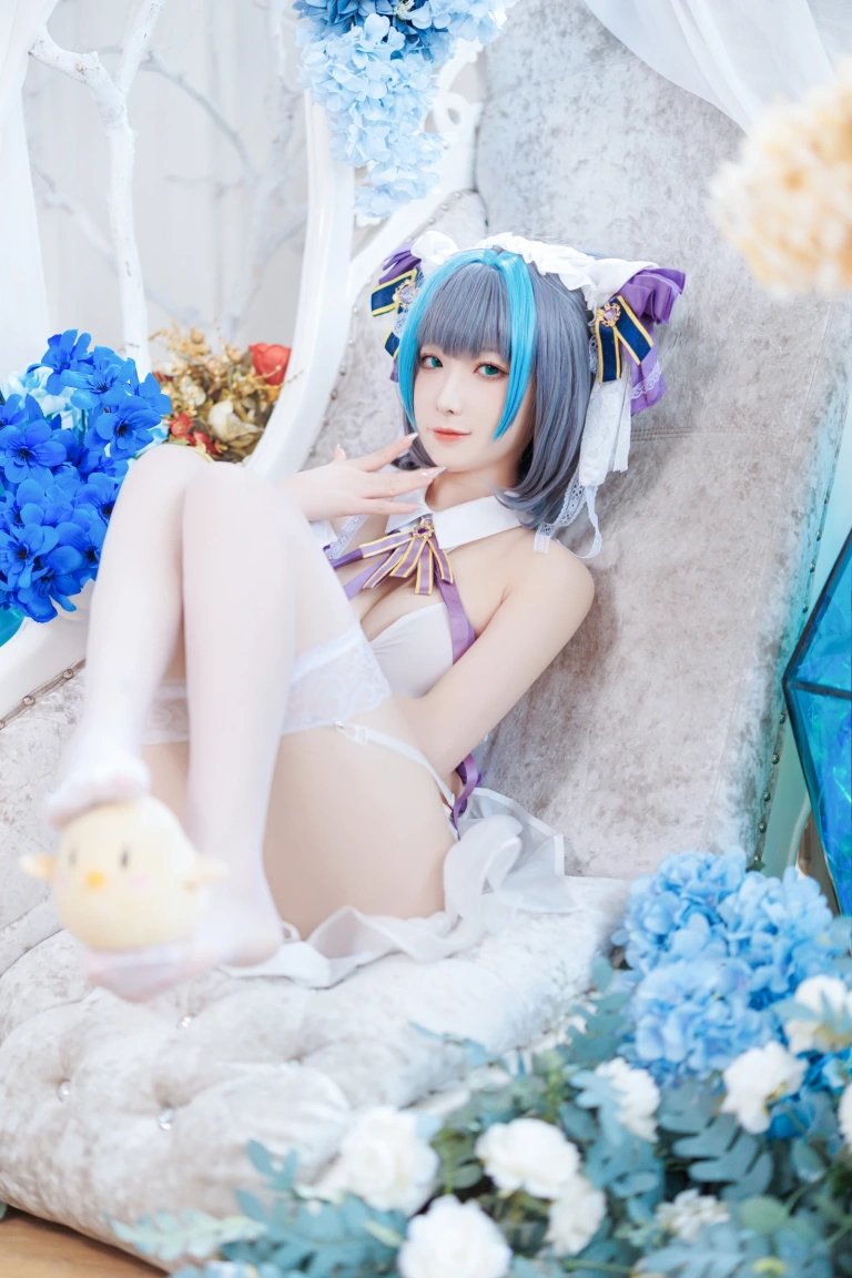 封疆疆v《柴郡》主题写真：38张全套美图