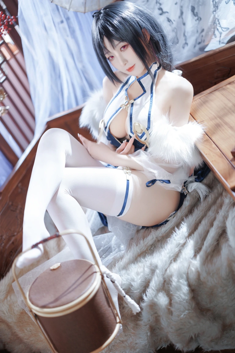 封疆疆v《定安旗袍》主题写真：37张全套美图