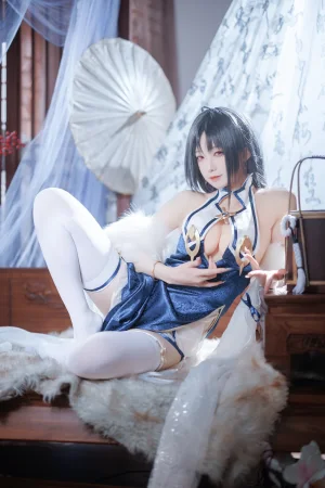 封疆疆v《定安旗袍》主题写真：37张全套美图