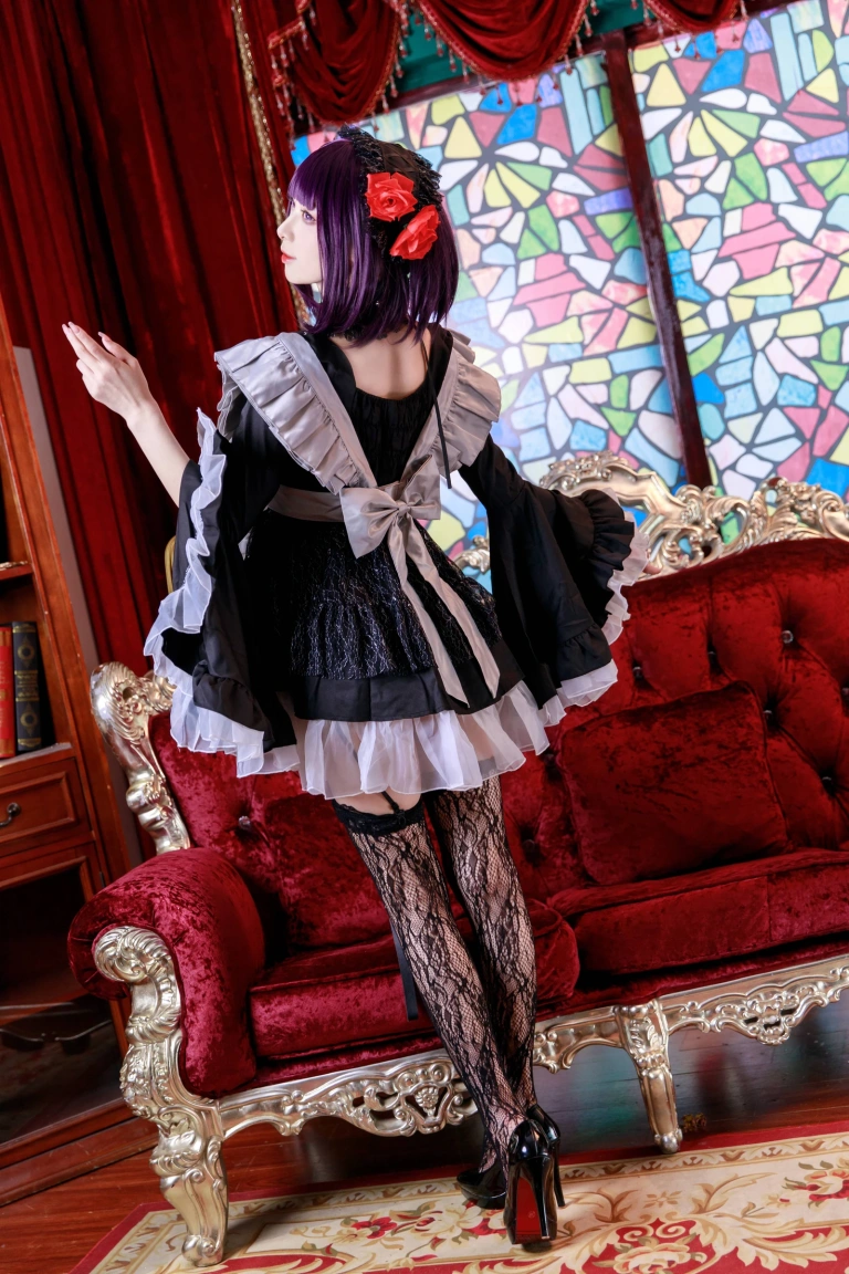 封疆疆v《黑江雫》主题写真：41张全套美图