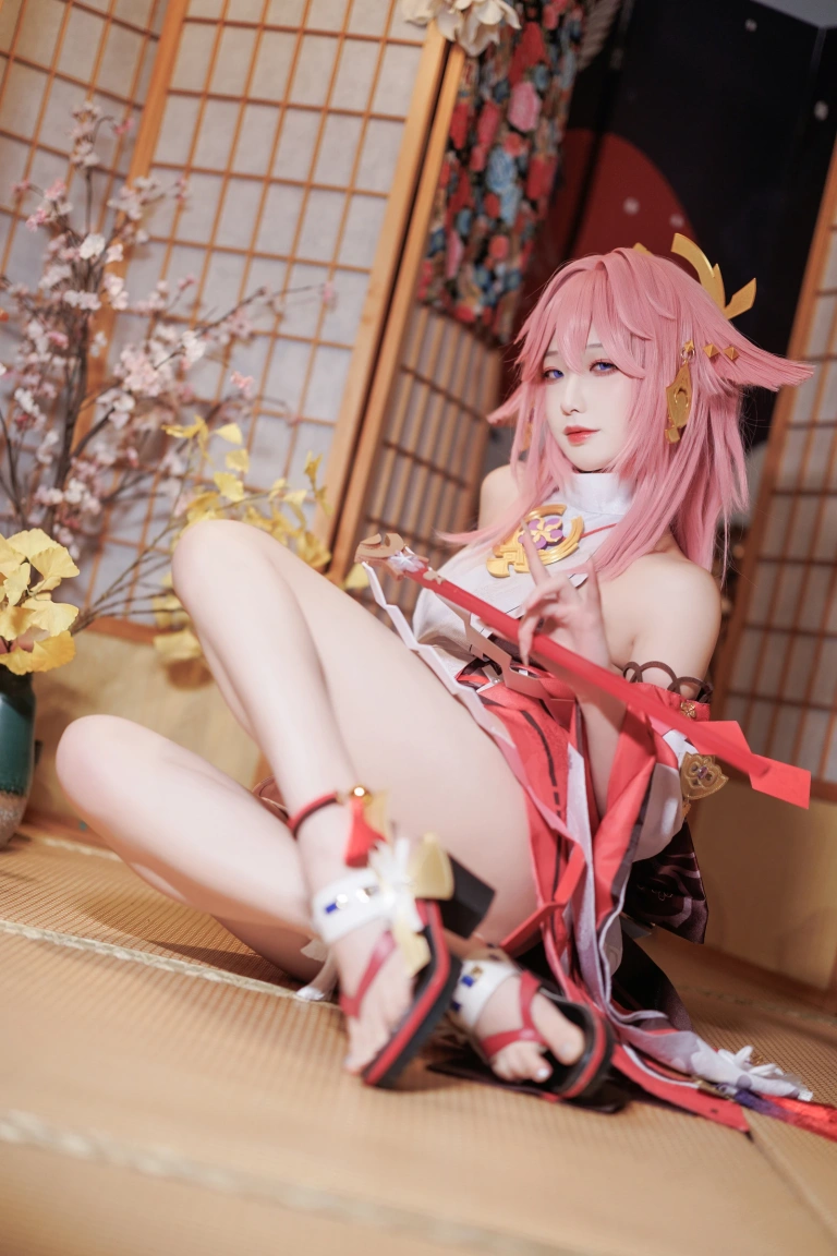 封疆疆v《八重神子公式ver》主题写真：40张全套美图