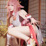 封疆疆v《八重神子公式ver》主题写真：40张全套美图