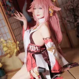 封疆疆v《八重神子公式ver》主题写真：40张全套美图