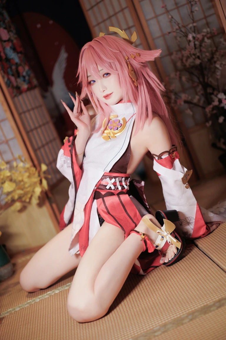封疆疆v《八重神子公式ver》主题写真：40张全套美图