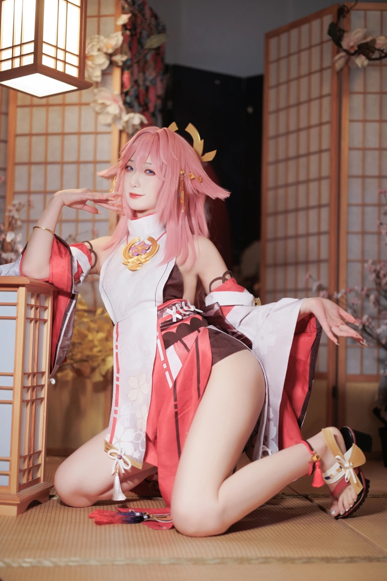 封疆疆v《八重神子公式ver》主题写真：40张全套美图
