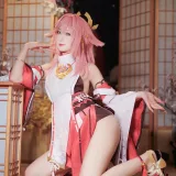 封疆疆v《八重神子公式ver》主题写真：40张全套美图