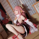 封疆疆v《八重神子公式ver》主题写真：40张全套美图