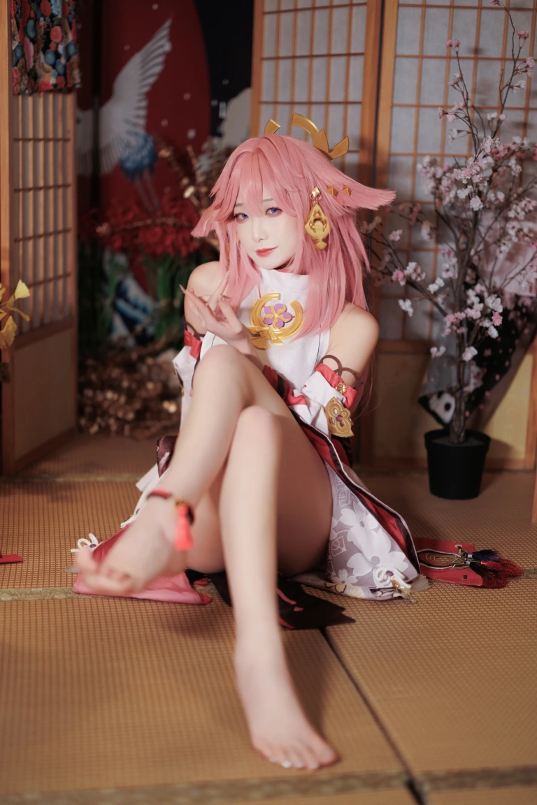 封疆疆v《八重神子公式ver》主题写真：40张全套美图