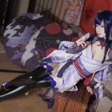 封疆疆v《雷电将军》主题写真：33张全套美图