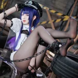 封疆疆v《雷电将军女警》主题写真：38张全套美图