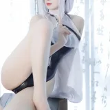 封疆疆v《申鹤水着ver》主题写真：23张全套美图