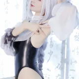 封疆疆v《申鹤水着ver》主题写真：23张全套美图