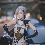 封疆疆v《原神 申鹤s妹》主题写真：18张全套美图