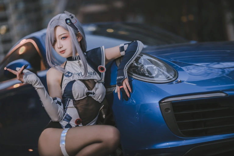 封疆疆v《原神 申鹤s妹》主题写真：18张全套美图
