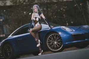 封疆疆v《原神 申鹤s妹》主题写真：18张全套美图