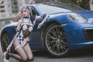 封疆疆v《原神 申鹤s妹》主题写真：18张全套美图