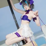 封疆疆v《柴郡泳装》主题写真：36张全套美图