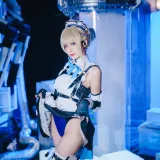 封疆疆v《飞鸟马时 女仆》主题写真：41张全套美图