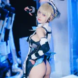 封疆疆v《飞鸟马时 女仆》主题写真：41张全套美图