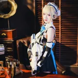 封疆疆v《飞鸟马时 女仆》主题写真：41张全套美图