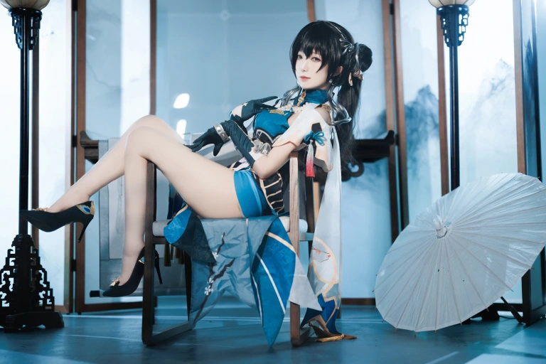 封疆疆v《阮梅》主题写真：32张全套美图