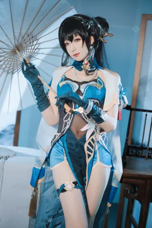 封疆疆v《阮梅》主题写真：32张全套美图