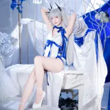 封疆疆v《碧蓝航线 可畏礼服》主题写真：32张全套美图