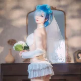 封疆疆v《蕾姆花嫁》主题写真：26张全套美图