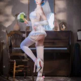 封疆疆v《蕾姆花嫁》主题写真：26张全套美图