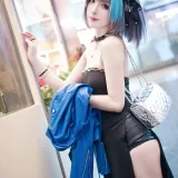 封疆疆v《碧蓝航线 柴郡常服》主题写真：27张全套美图