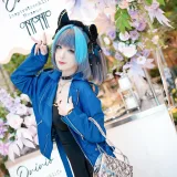 封疆疆v《碧蓝航线 柴郡常服》主题写真：27张全套美图