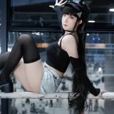 封疆疆v《碧蓝航线 能代》主题写真：16张全套美图