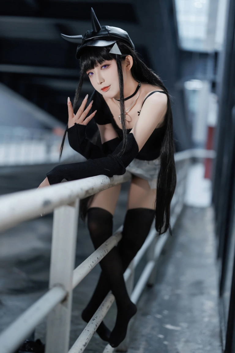 封疆疆v《碧蓝航线 能代》主题写真：16张全套美图