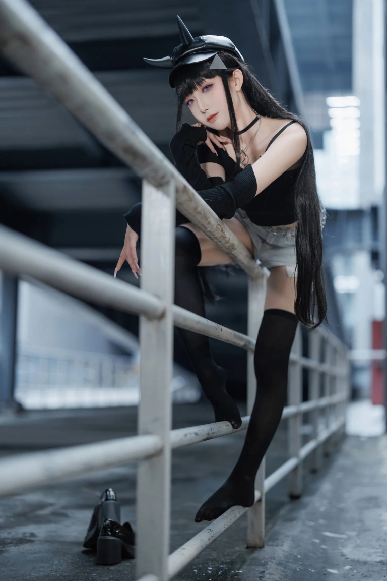 封疆疆v《碧蓝航线 能代》主题写真：16张全套美图
