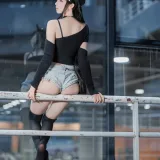 封疆疆v《碧蓝航线 能代》主题写真：16张全套美图