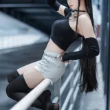 封疆疆v《碧蓝航线 能代》主题写真：16张全套美图