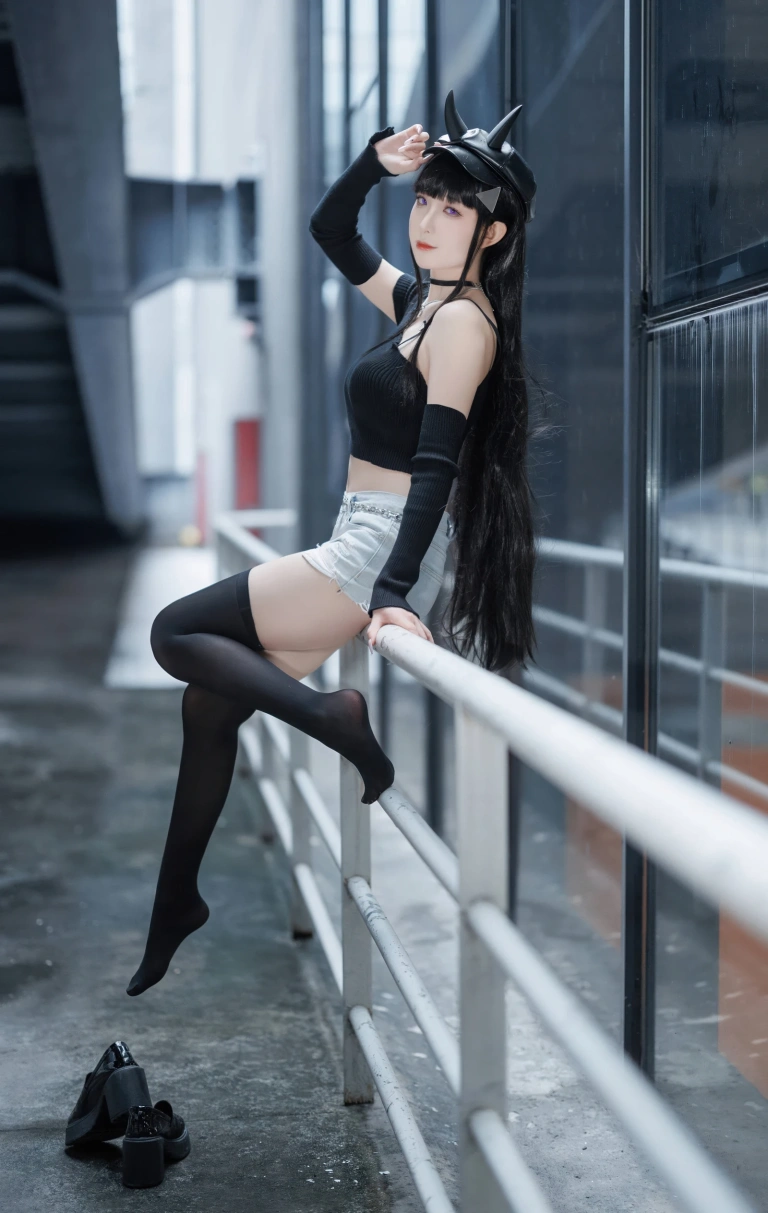 封疆疆v《碧蓝航线 能代》主题写真：16张全套美图