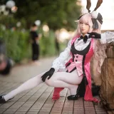 封疆疆v《FGO：光之高扬斯卡娅兔女郎场照》主题写真：27张全套美图