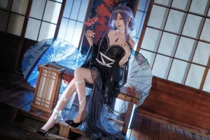 封疆疆v《碧蓝航线 浅间》主题写真：38张全套美图